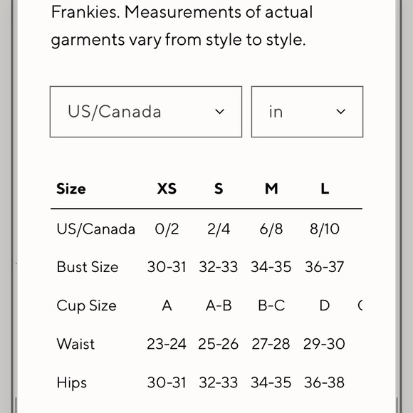 NWT Frankie’s Bikini Top - Picture 4 of 5